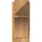 Ekena Millwork Thorton Arts & Crafts Rough Sawn Outlooker, Western Red Cedar, 8"W x 14"D x 18"H OUT08X14X18THR03RWR - alternate 4
